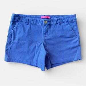 Lilly Pulitzer Callahan Shorts in Zanzibar Blue - Size 10